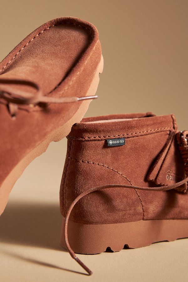 Slide View: 4: Clarks Wallabee Suede Boots