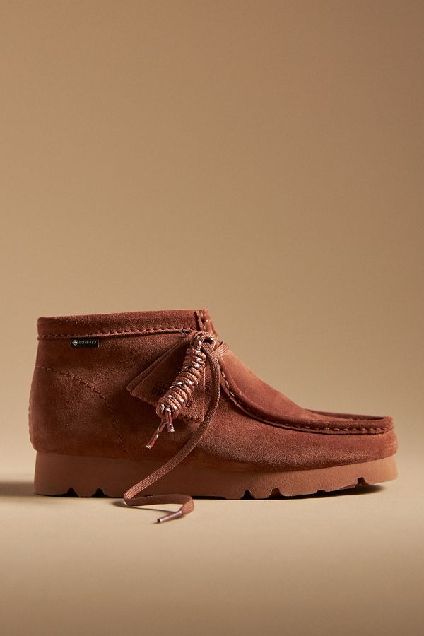 Slide View: 2: Clarks Wallabee Suede Boots