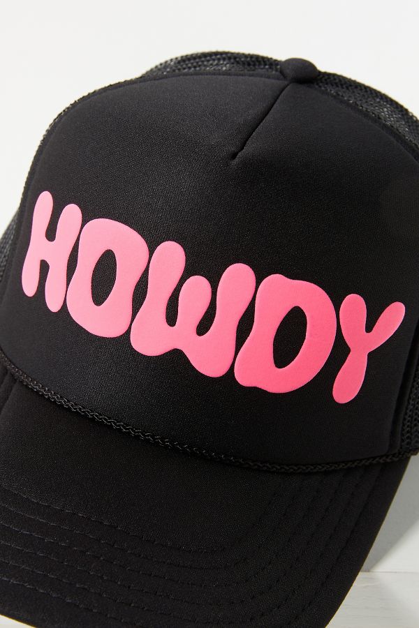 Slide View: 4: Ascot + Hart Howdy Trucker Hat