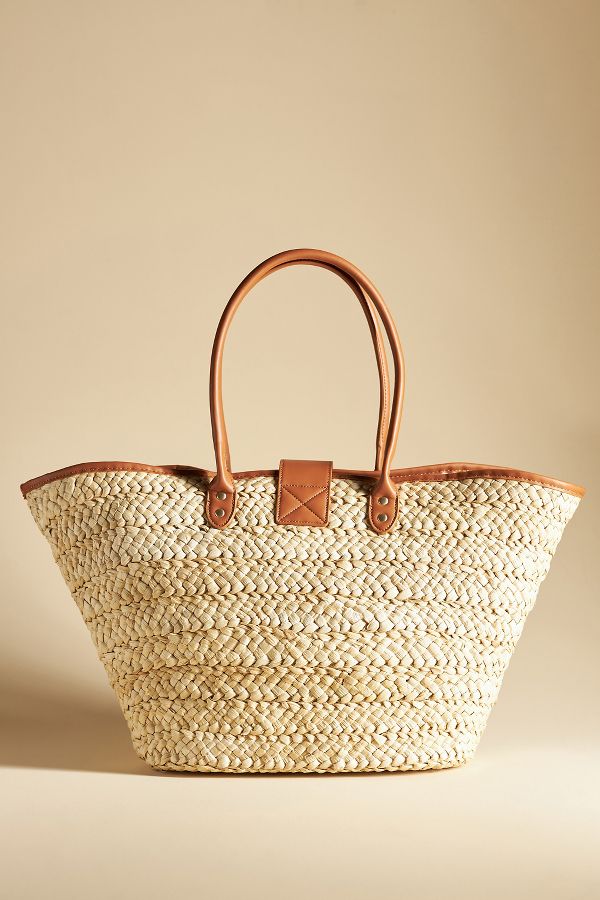 Slide View: 3: LSPACE Alfie Straw Tote