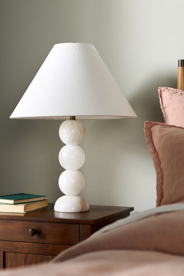 Slide View: 2: Loki Alabaster Table Lamp