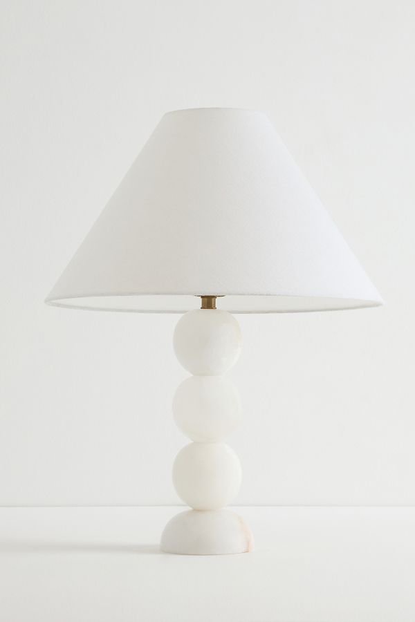 Slide View: 3: Loki Alabaster Table Lamp