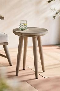 Slide View: 3: Terrace Teak Side Table