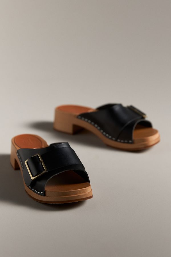 Slide View: 2: Swedish Hasbeens Slejf Slipper Sandals