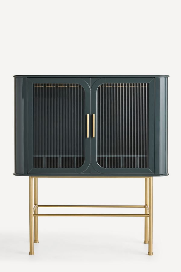 Slide View: 1: Lennon Lacquer Bar Cabinet