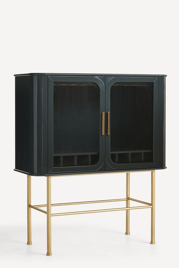 Slide View: 4: Lennon Lacquer Bar Cabinet