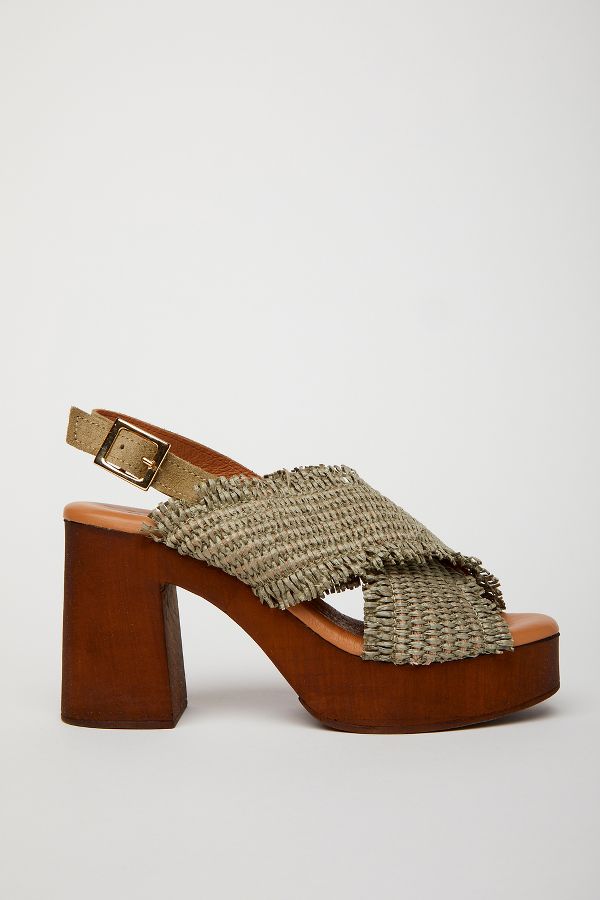 Slide View: 1: Cordani Wendy Platform Sandals