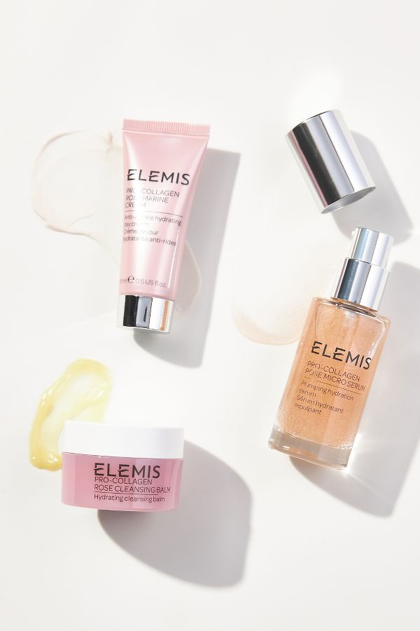 Slide View: 1: ELEMIS Pro-Collagen Rose Discovery Trio, Set of 3