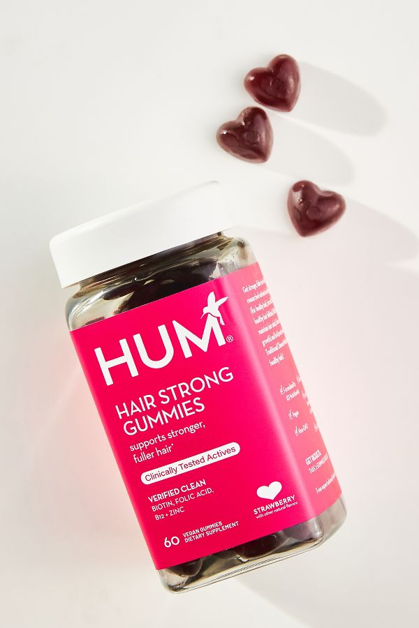 Slide View: 1: HUM Nutrition Hair Strong Gummies