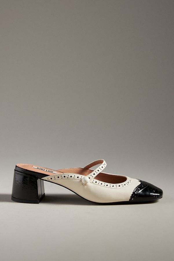 Slide View: 1: Bibi Lou Lindsay Mule Heels