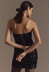 Thumbnail View 2: Bardot Eleni Strapless Velvet Sequin Mini Dress