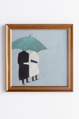 Umbrella Couple 2 Wall Art