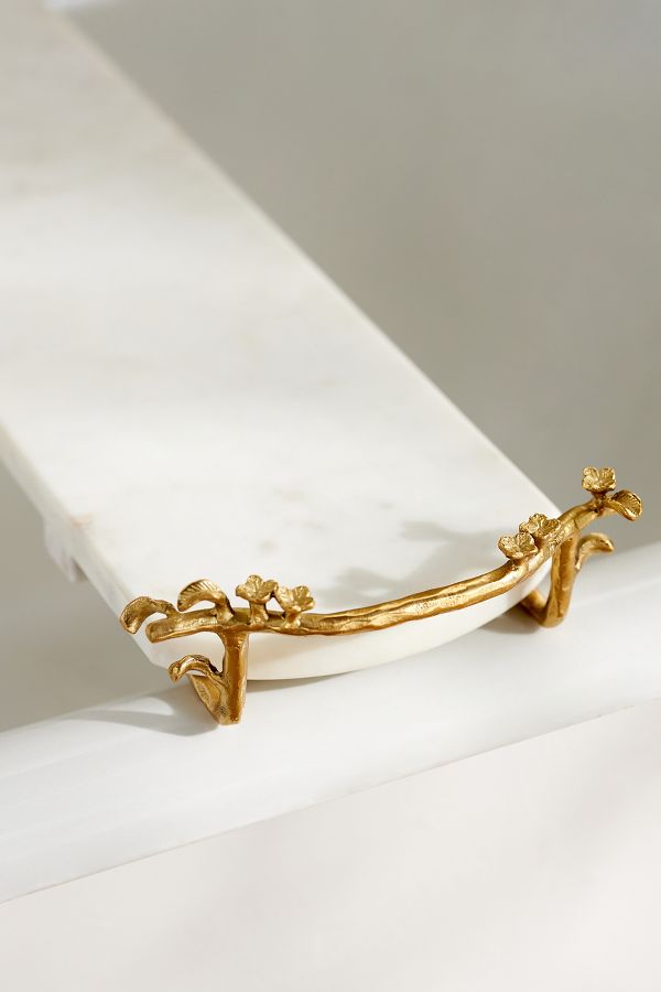 Slide View: 3: Prima Marble Bath Caddy