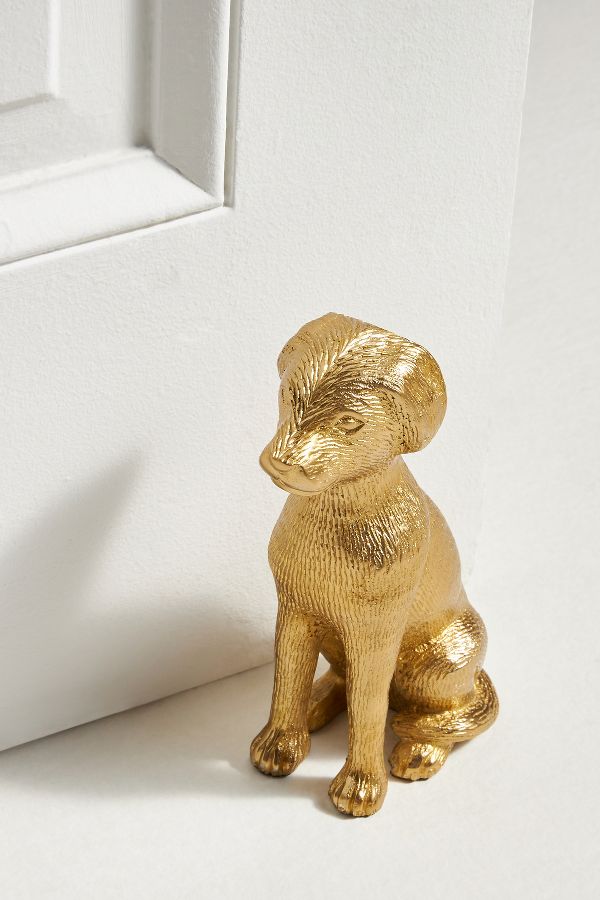 Slide View: 2: Retriever Dog Doorstop