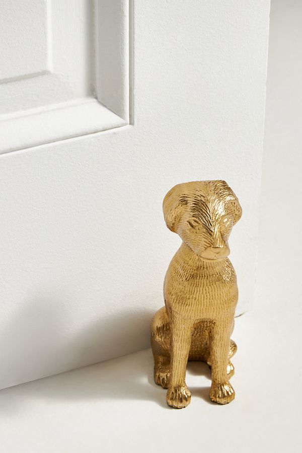 Slide View: 1: Retriever Dog Doorstop