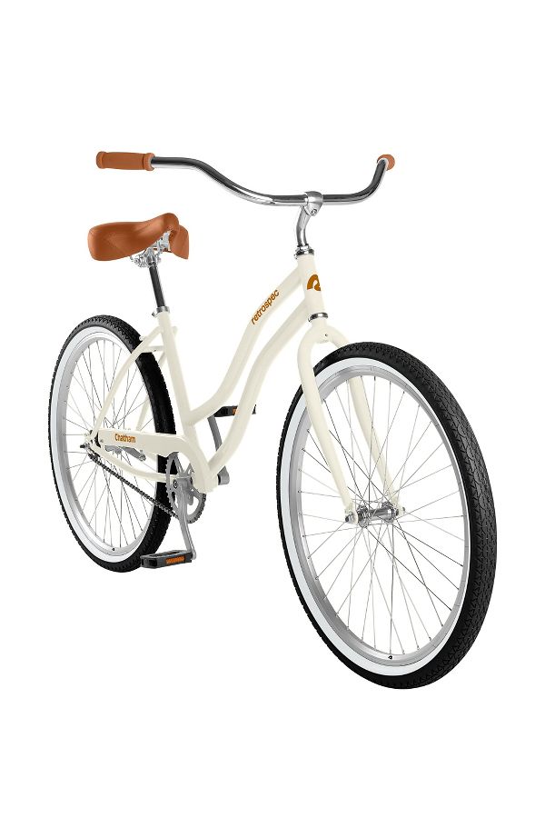 Slide View: 1: Retrospec Chatham Step Through Single Speed Beach Cruiser Bike