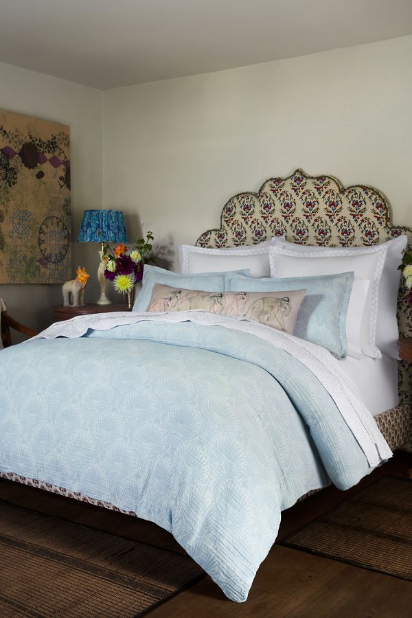 Slide View: 1: John Robshaw Adesh Mist Duvet Set