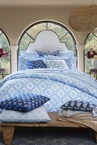 Slide View: 1: John Robshaw Akash Azure Duvet