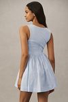 Thumbnail View 5: BHLDN Jemma Scoop-Neck Fit & Flare Mini Dress