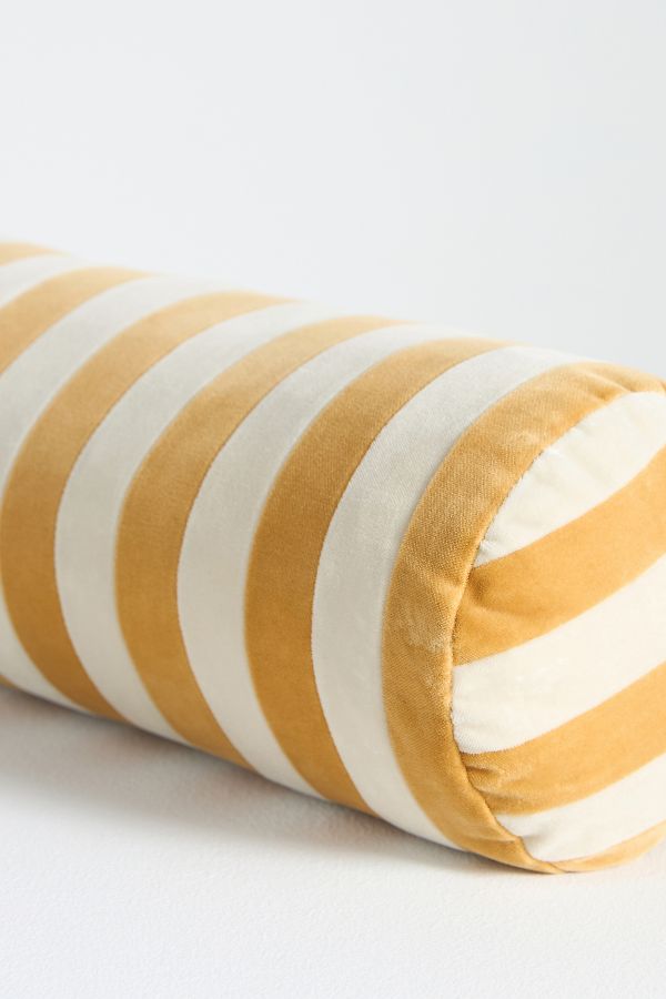 Slide View: 4: Christina Lundsteen Stripe Bolster Cushion Pillow