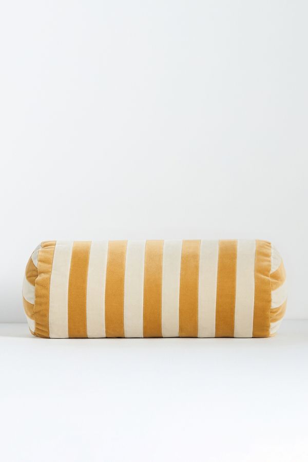 Slide View: 1: Christina Lundsteen Stripe Bolster Cushion Pillow