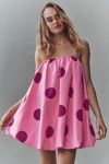 Thumbnail View 2: The Wolf Gang Gaia Strapless Polka Dot Bubble Mini Dress