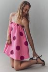 Thumbnail View 4: The Wolf Gang Gaia Strapless Polka Dot Bubble Mini Dress