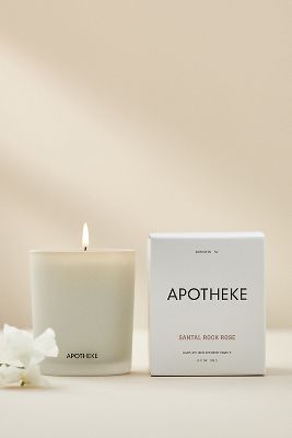 Apotheke Santal Rock Rose Boxed Candle