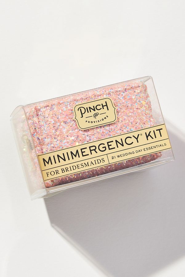 Slide View: 1: Pinch Provisions Glitter Minimergency Kit for Bridesmaids