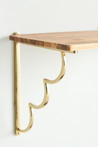 Slide View: 3: Yuna Scallop Shelf Bracket