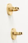 Thumbnail View 3: Yuna Brass Kitchen Knobs, Set of 2