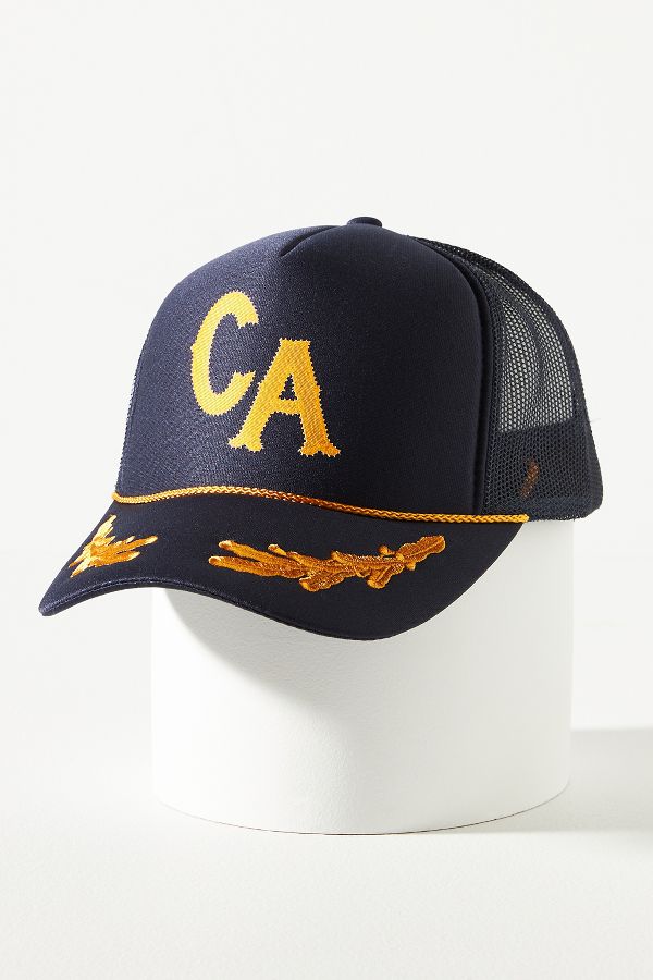 Slide View: 5: Ascot + Hart State Trucker Hat