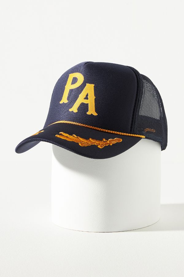 Slide View: 1: Ascot + Hart State Trucker Hat