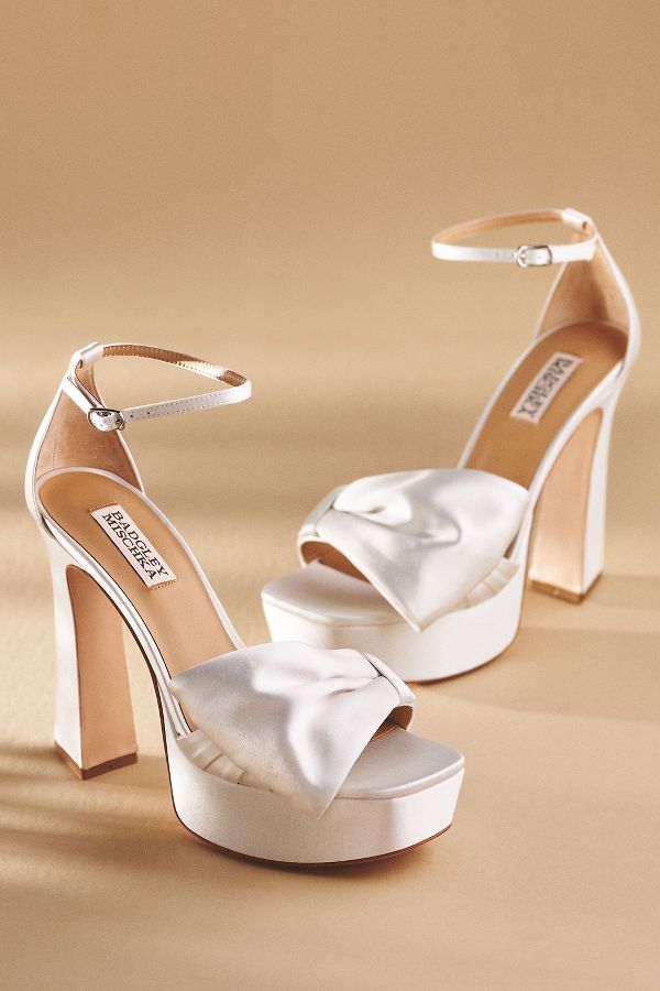 Slide View: 2: Badgley Mischka Alora Platform Sandals