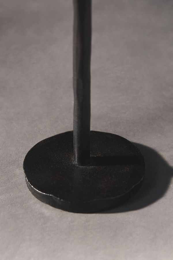 Slide View: 7: Iron Candle Holder