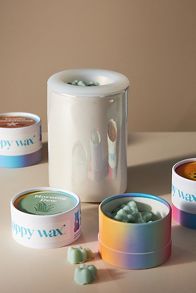 Slide View: 2: Happy Wax Iridescent Wax Warmer