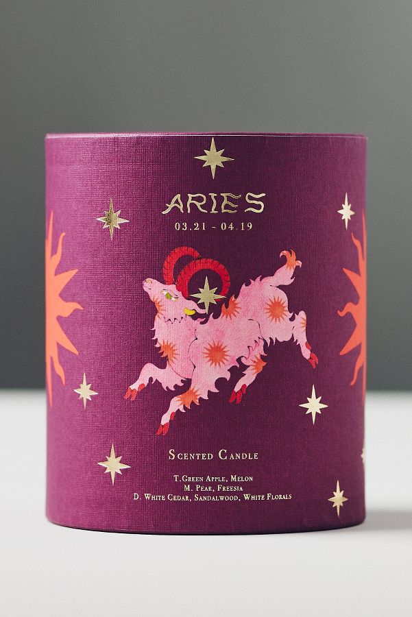 Slide View: 3: Lou Benesch x Anthropologie Stargazer Zodiac Boxed Candle