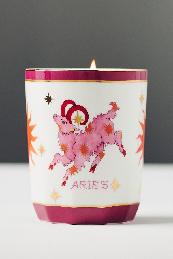 Slide View: 1: Lou Benesch x Anthropologie Stargazer Zodiac Boxed Candle