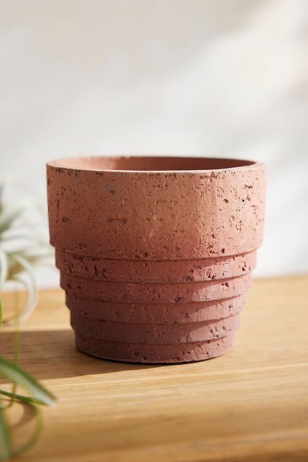 Slide View: 4: Tiered Ombre Cement Pot