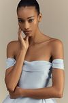 Thumbnail View 4: BHLDN Lydia Off-The-Shoulder Corset Mini Dress