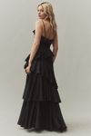 Thumbnail View 2: BHLDN Elora Sleeveless V-Neck Ruffle Lace Maxi Dress