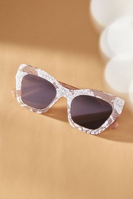 Lele Sadoughi Lido Lace Sunglasses