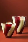 Thumbnail View 1: By Anthropologie Candy Twist Fruity Plum & Fir Balsam Glass Candle