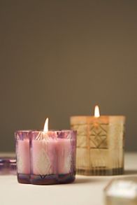 Slide View: 2: Luna Fresh Fig & Pink Peppercorn Glass Jar Candle