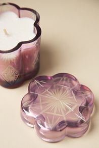 Slide View: 3: Luna Fresh Fig & Pink Peppercorn Glass Jar Candle