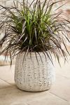 Thumbnail View 4: Bamboo + Fiber Jar Planter