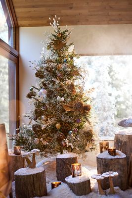 Faux Norway Spruce Tree
