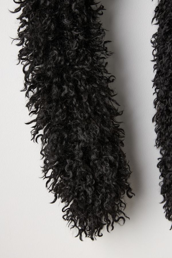 Slide View: 2: Anna Sui Long Fuzzy Scarf