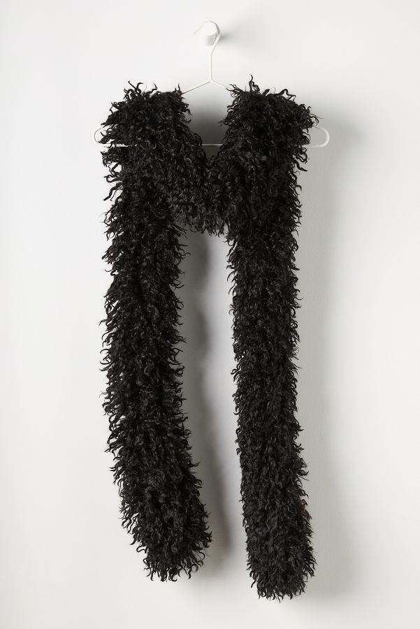 Slide View: 1: Anna Sui Long Fuzzy Scarf