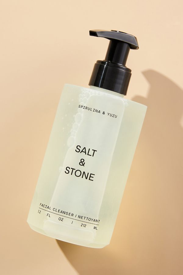 Slide View: 1: SALT & STONE Spirulina & Yuzu Facial Cleanser